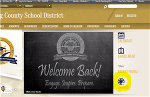School website 
